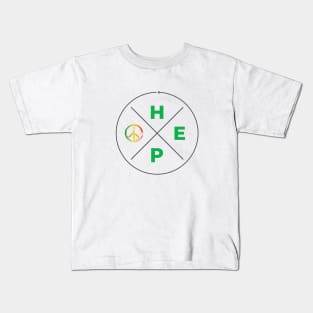 Hope and Peace - Light Kids T-Shirt